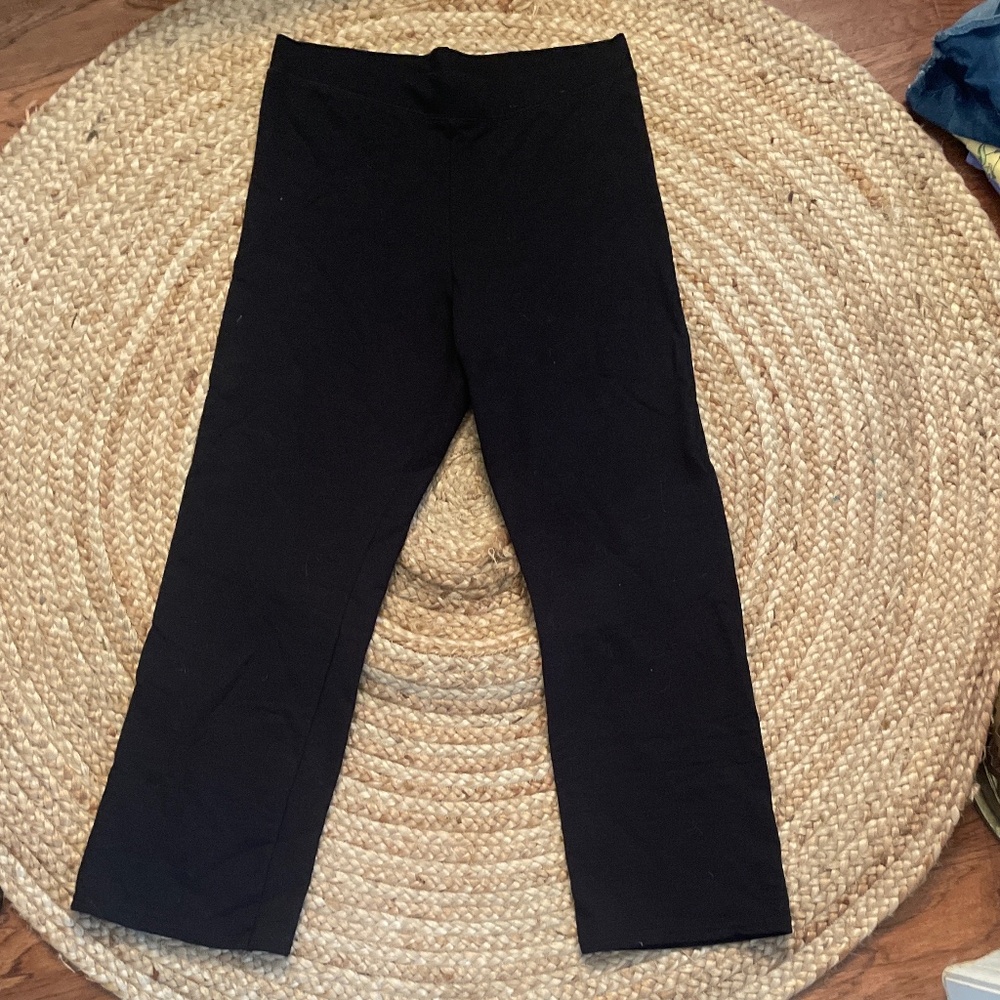 Black flared Sweatpants